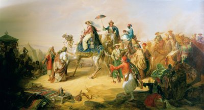 Prince Albrecht von Preussen on his Orient travel by H. Kretschmer